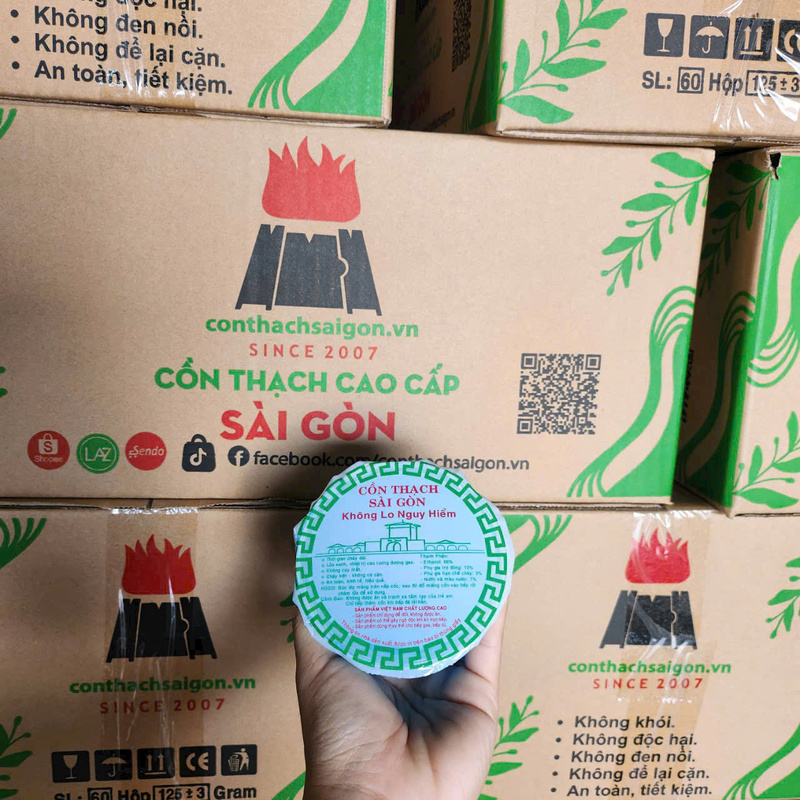 Cồn thạch Sài Gòn cao cấp